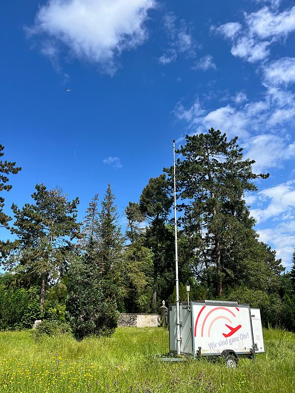 Messstation Hanau (Standort Hauptfriedhof)